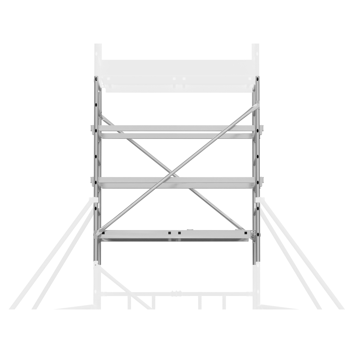 Sealey SSCL3 Platform Scaffold Tower Extension Pack 3 EN 1004