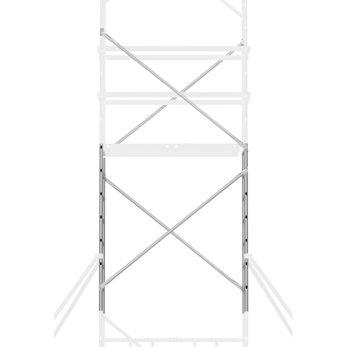 Sealey SSCL4 Platform Scaffold Tower Extension Pack 4 EN 1004