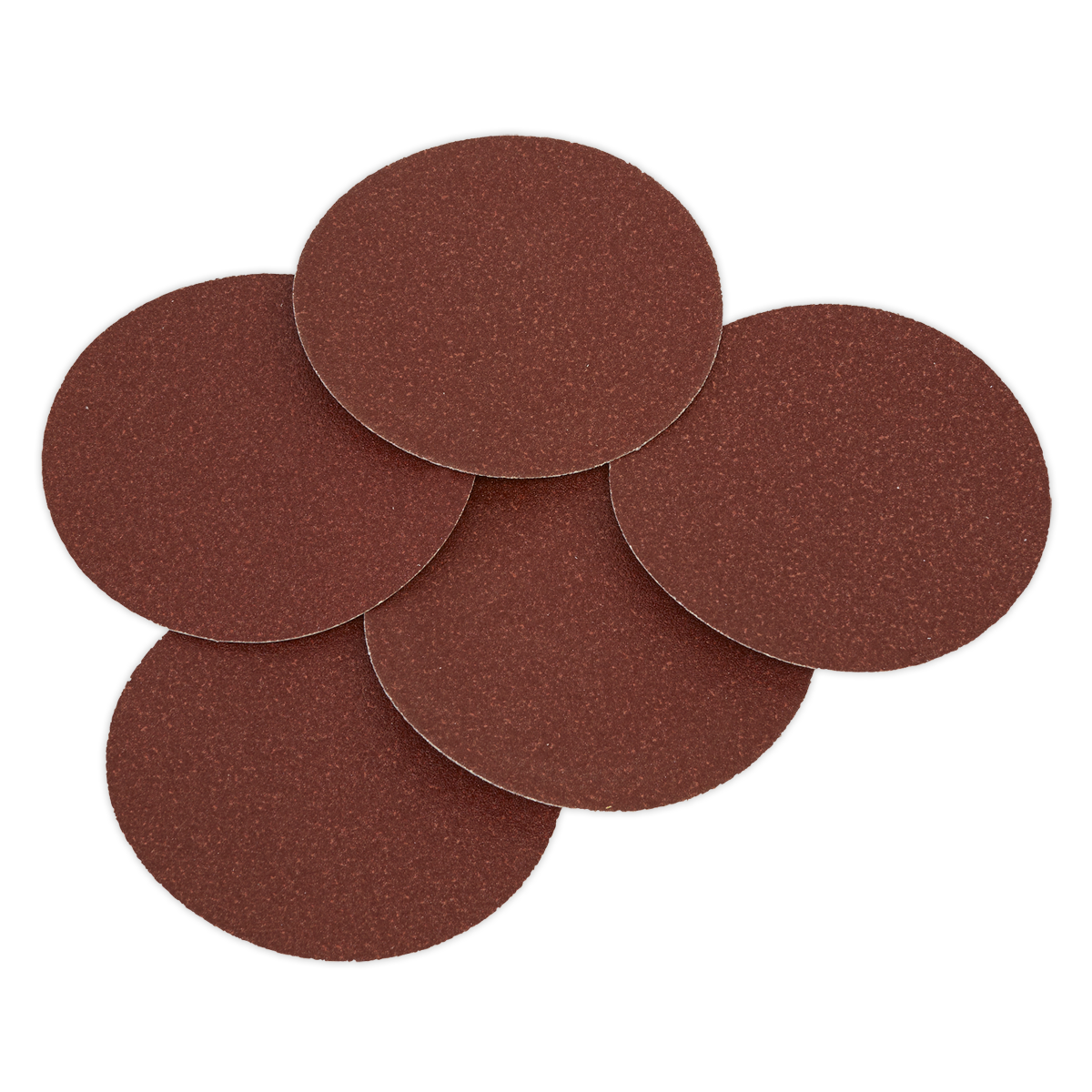Sealey SSD01 Sanding Disc Ø125mm 80Grit Adhesive Backed Pack of 5