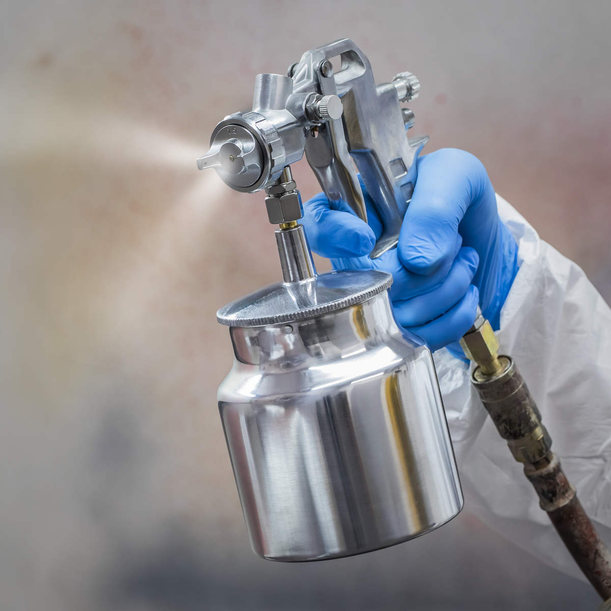 Sealey SSG2 Spray Gun Suction Feed General Purpose 1.5mm Set-Up