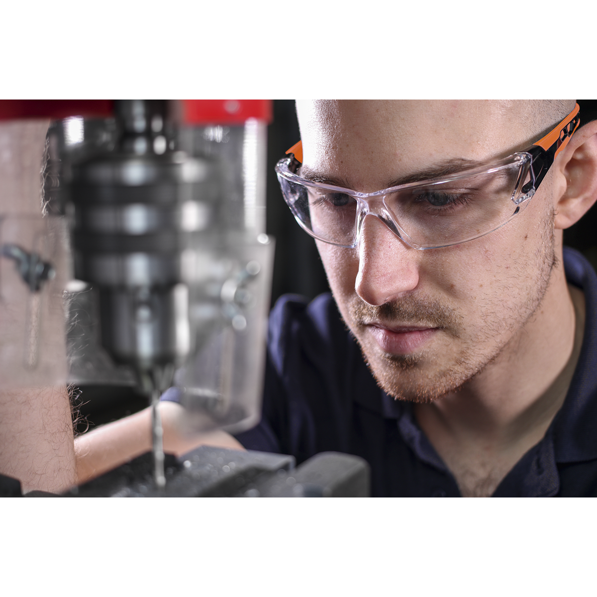 Sealey SSP66 Worksafe Safety Spectacles - Clear Lens