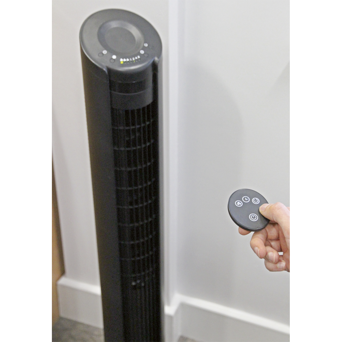 Sealey STF42 3-Speed Oscillating Tower Fan 42" 230V