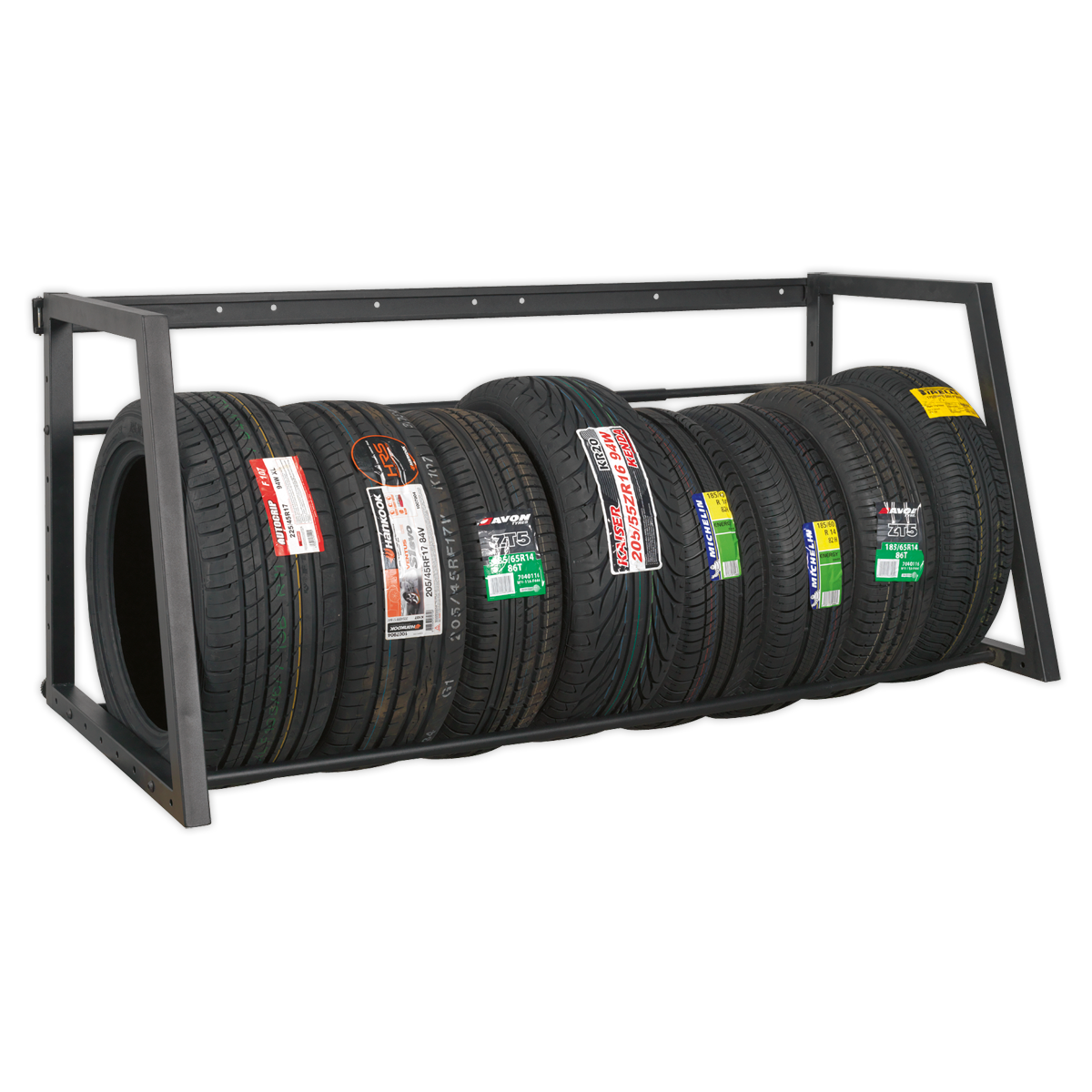 Sealey STR001 Extending Tyre Rack Wall or Floor Mounting