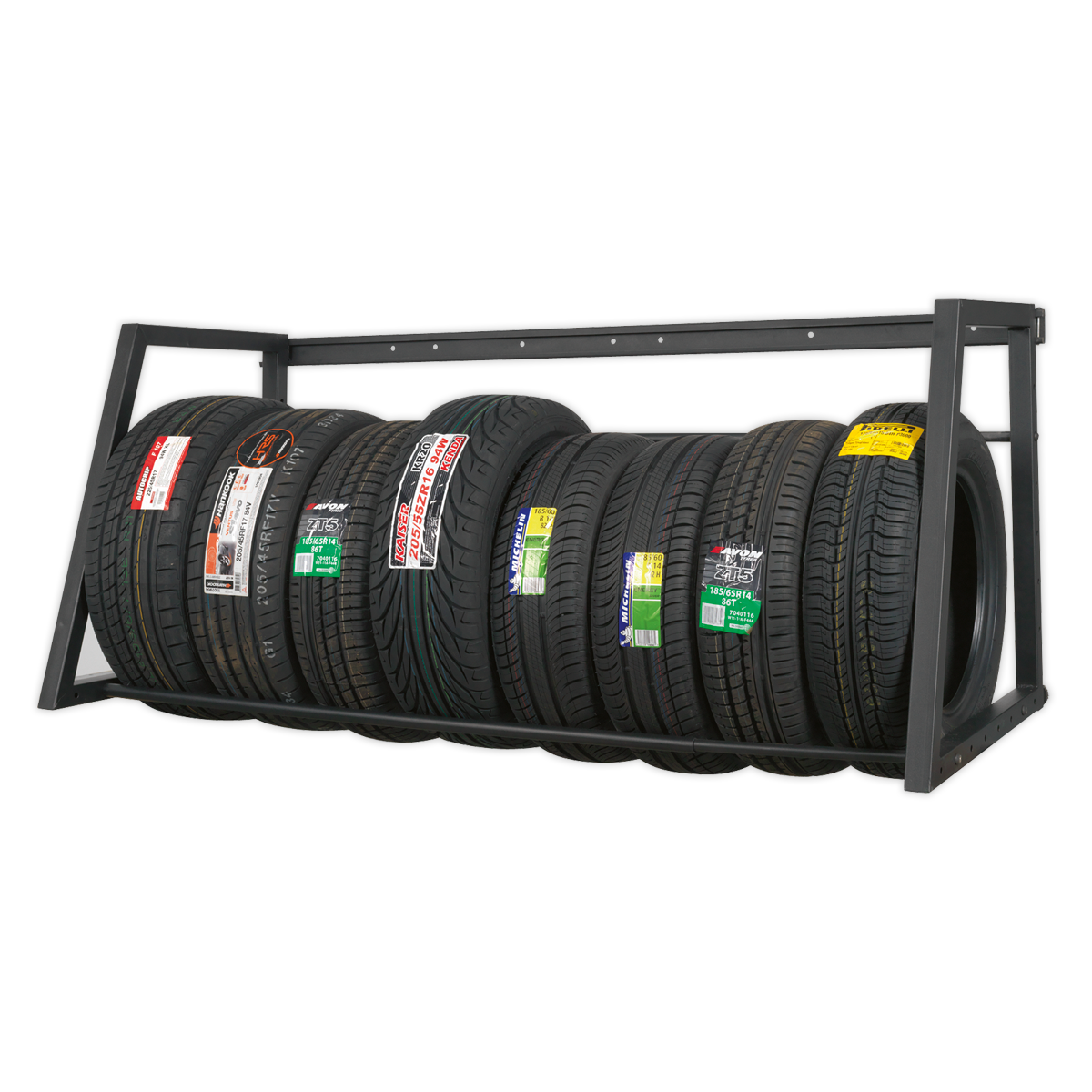 Sealey STR001 Extending Tyre Rack Wall or Floor Mounting