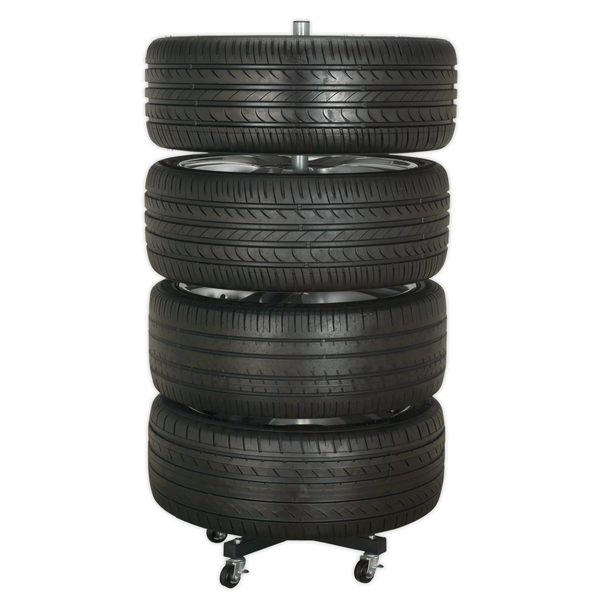 Sealey STR004 Wheel Storage Trolley 100kg Capacity