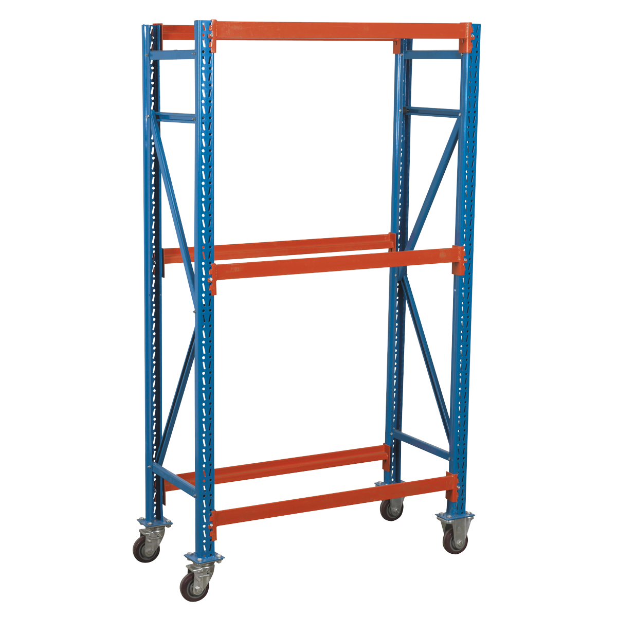 Sealey STR007 Two Level Mobile Tyre Rack 200kg Capacity Per Level
