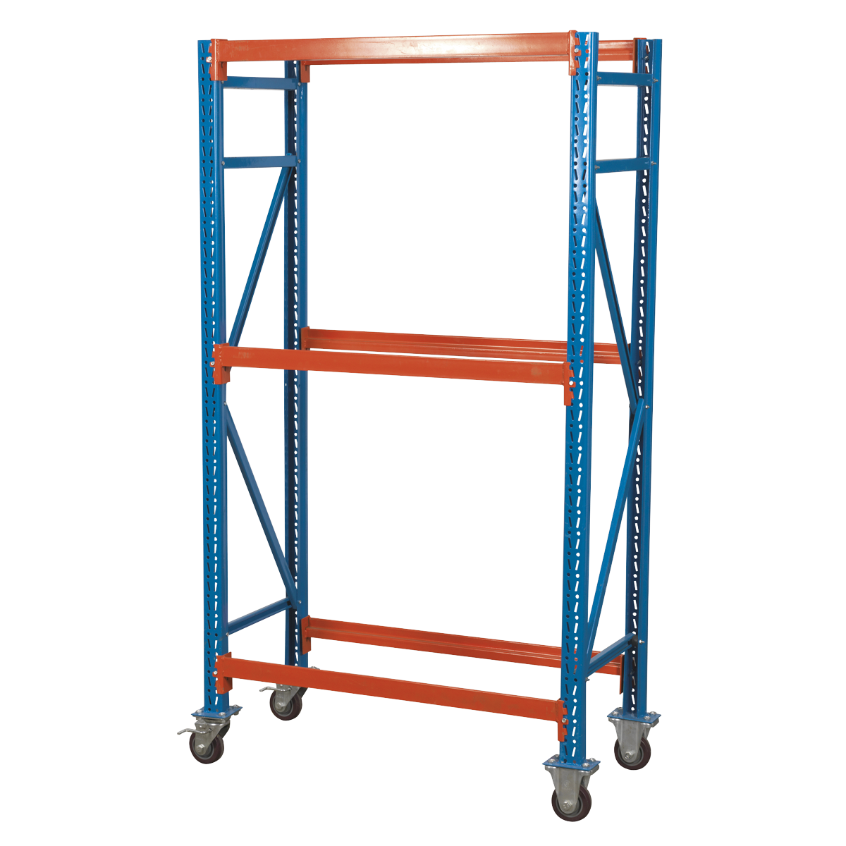 Sealey STR007 Two Level Mobile Tyre Rack 200kg Capacity Per Level