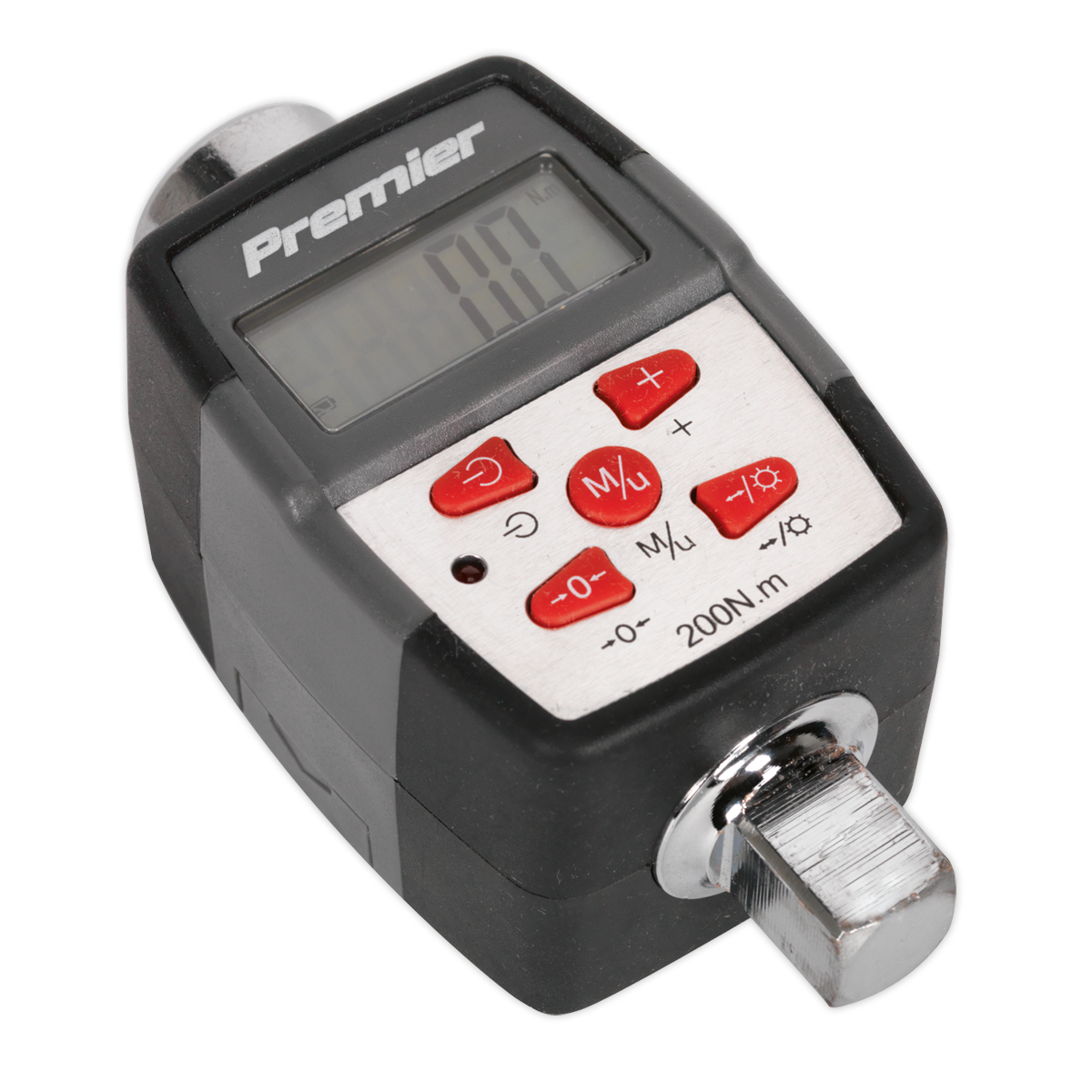 Sealey STW291 Torque Adaptor with Angle Function Digital 1/2"Sq Drive 20-200Nm(14.7-147.5lb.ft)
