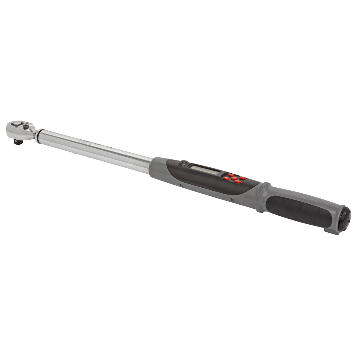 Sealey STW306 Angle Torque Wrench Digital 1/2"Sq Drive 20-200Nm (14.7-147.5lb.ft)