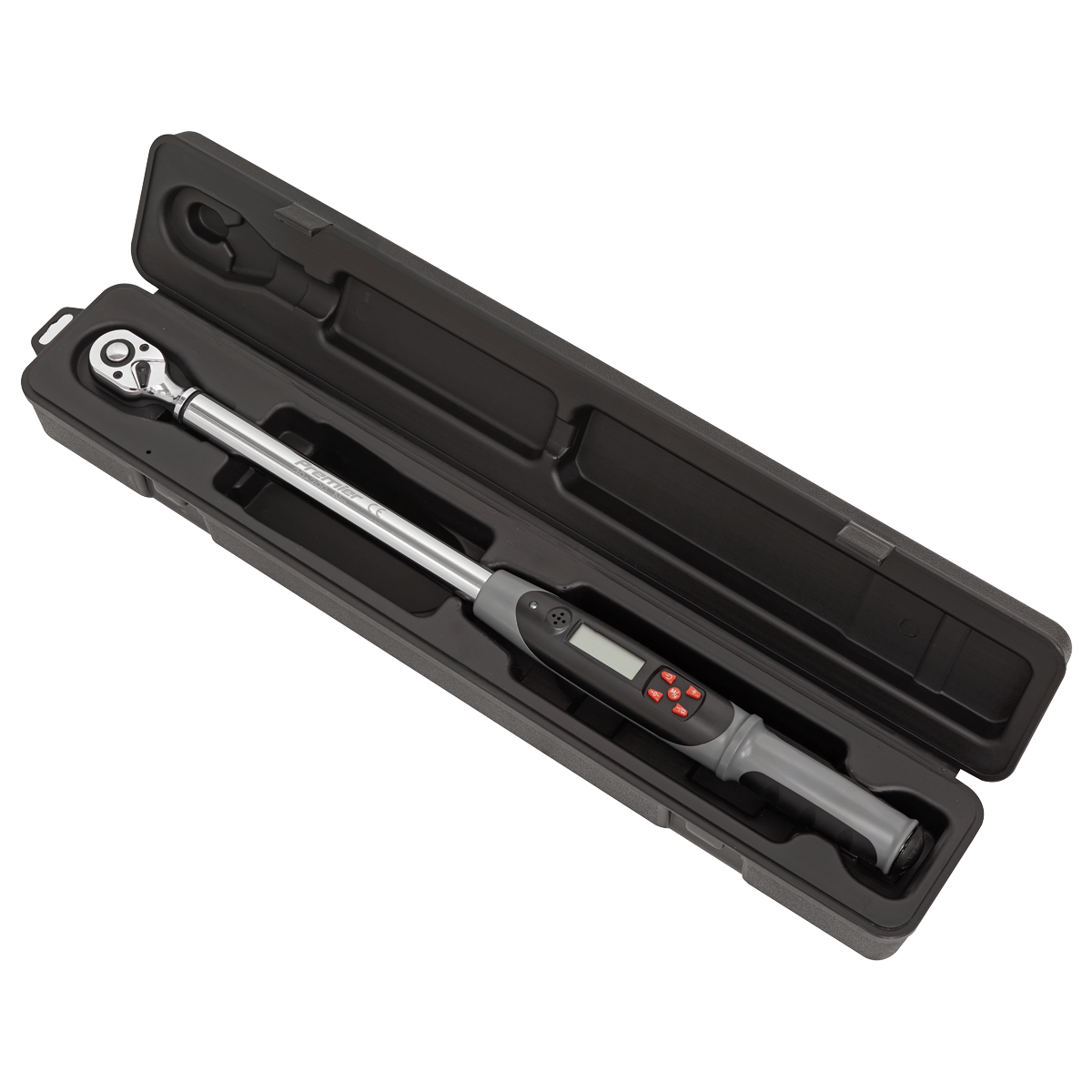 Sealey STW306 Angle Torque Wrench Digital 1/2"Sq Drive 20-200Nm (14.7-147.5lb.ft)