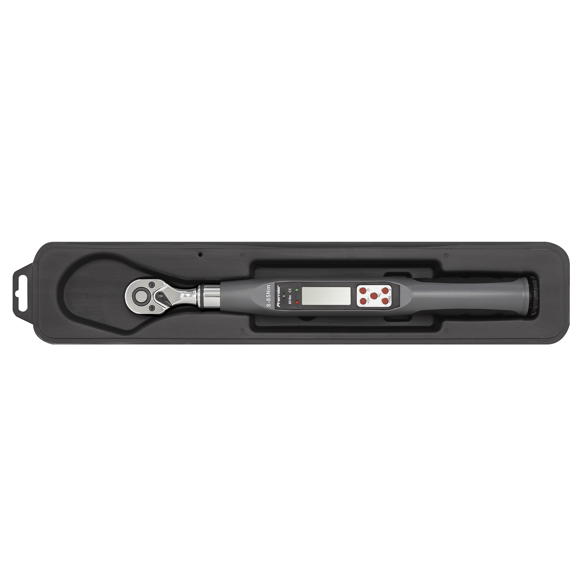 Sealey STW308 Torque Wrench Digital 3/8"Sq Drive 8-85Nm(5.9-62.7lb.ft)