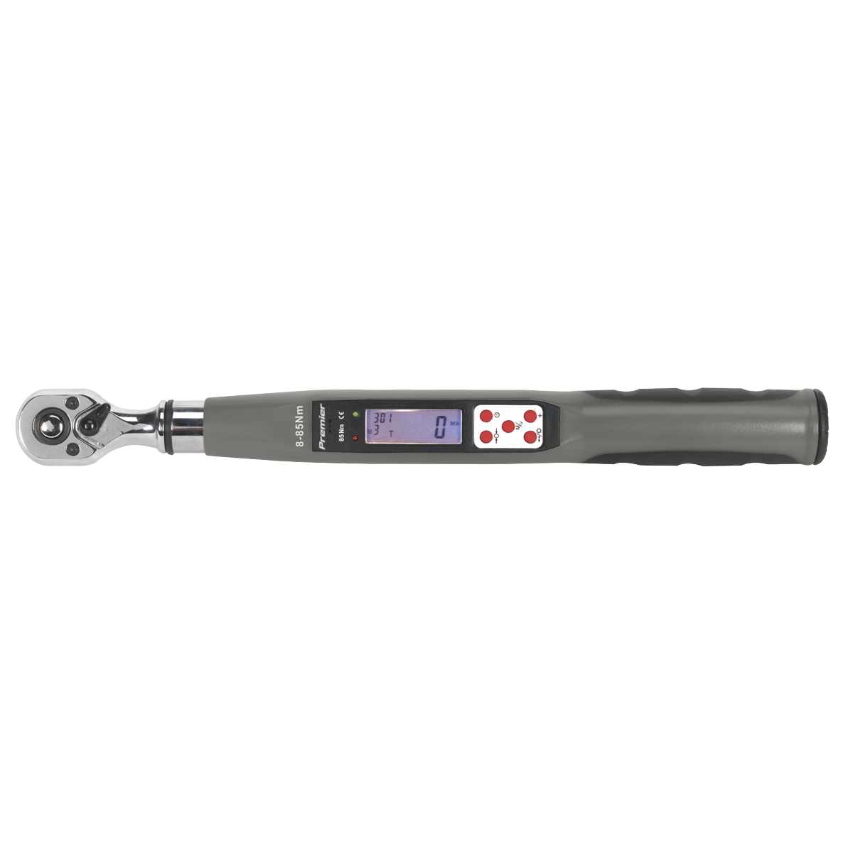 Sealey STW308 Torque Wrench Digital 3/8"Sq Drive 8-85Nm(5.9-62.7lb.ft)