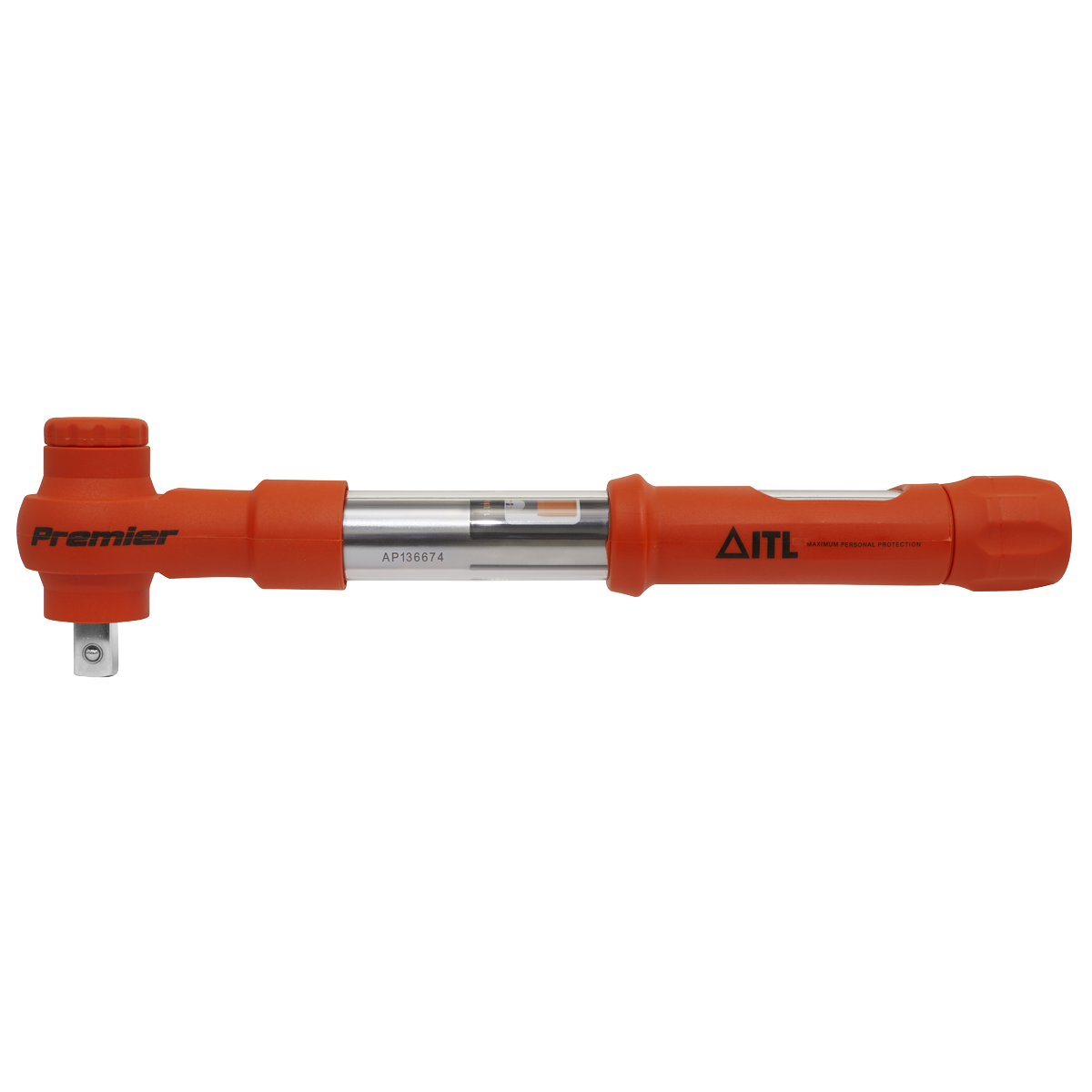 Sealey STW804 Torque Wrench Insulated 1/2"Sq Drive 12-60Nm