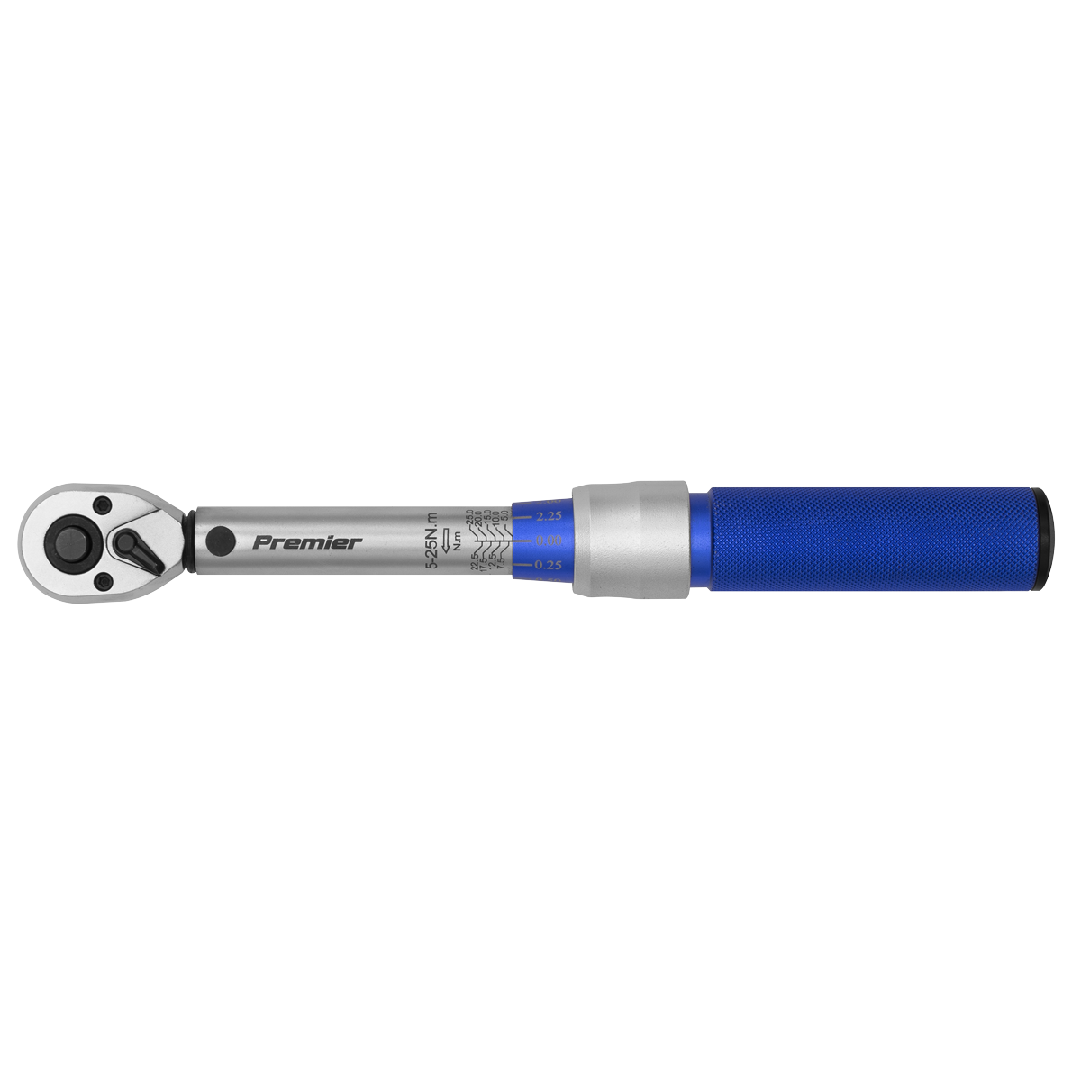 Sealey STW902 Torque Wrench Micrometer Style 3/8"Sq Drive 5-25Nm - Calibrated
