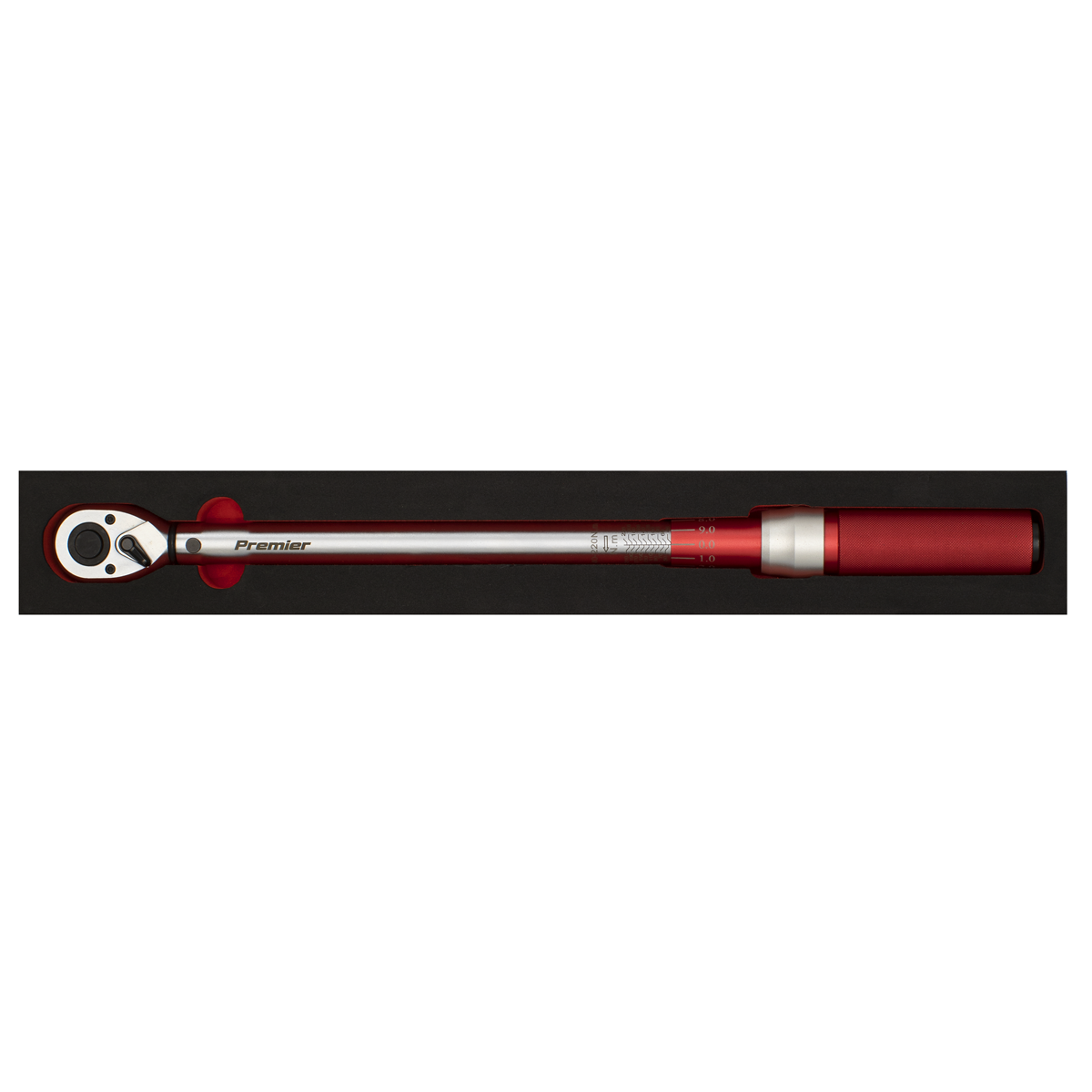 Sealey STW904 Torque Wrench Micrometer Style 1/2"Sq Drive 40-220Nm - Calibrated