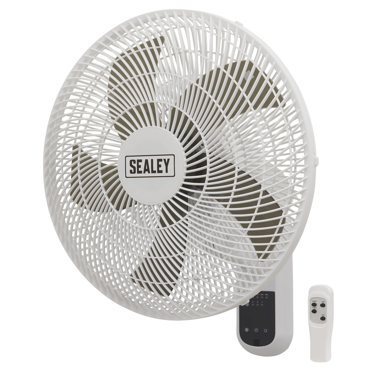 Sealey SWF16WR Wall Fan 3-Speed 16" with Remote Control 230V