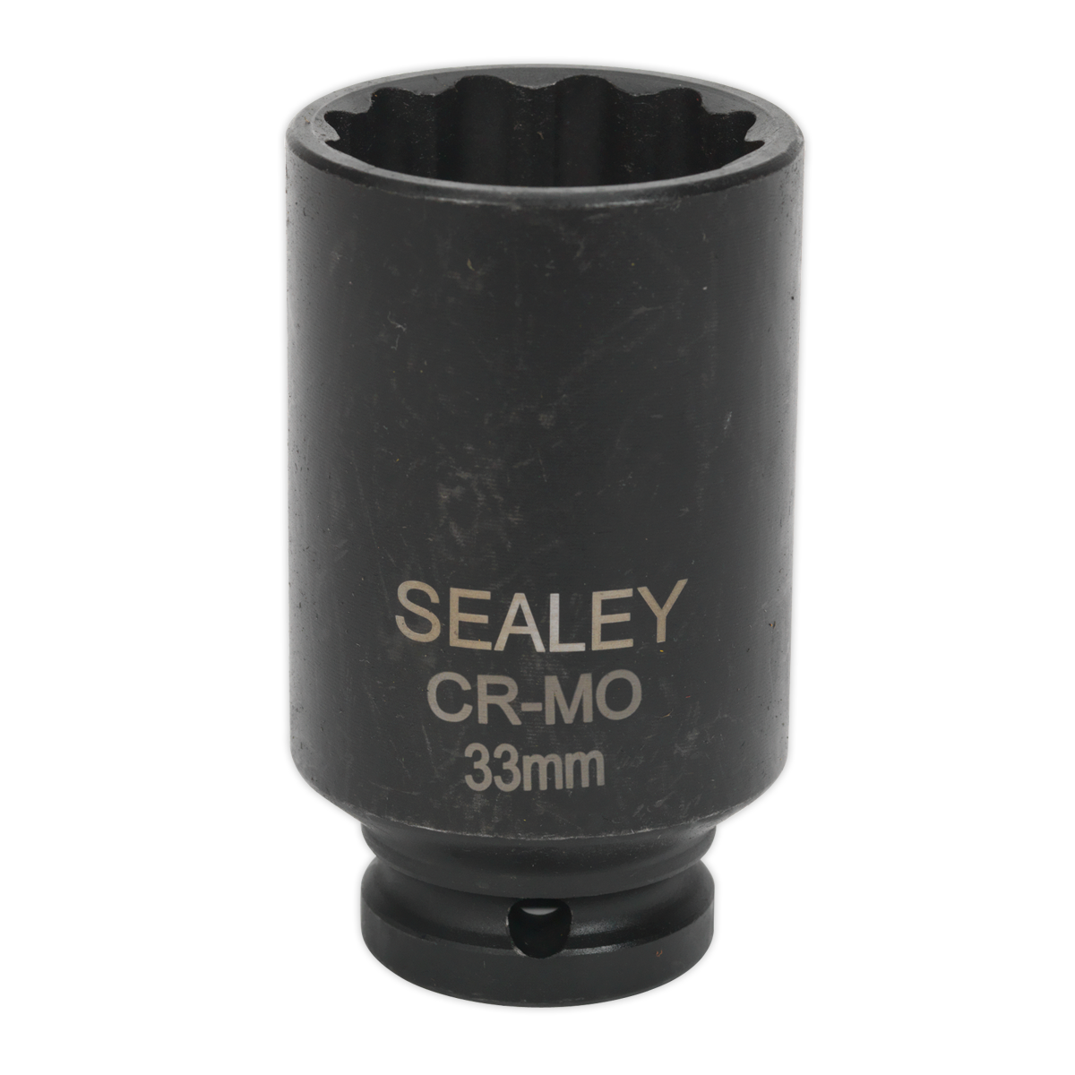 Sealey SX0041 Impact Socket 33mm Bi-Hex Deep 1/2"Sq Drive