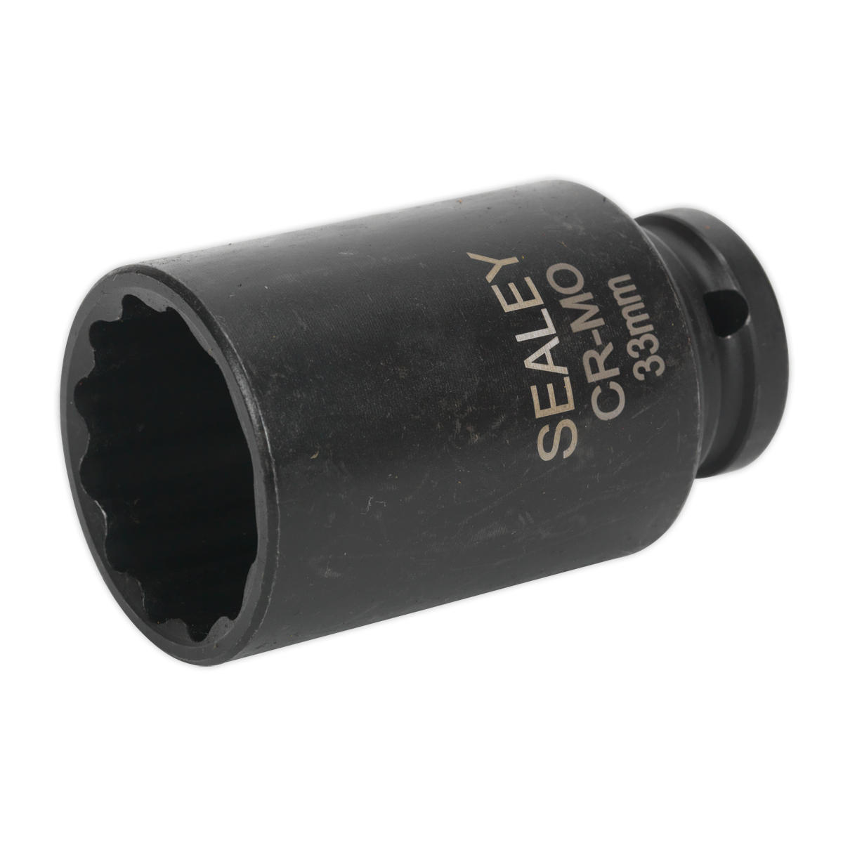 Sealey SX0041 Impact Socket 33mm Bi-Hex Deep 1/2"Sq Drive