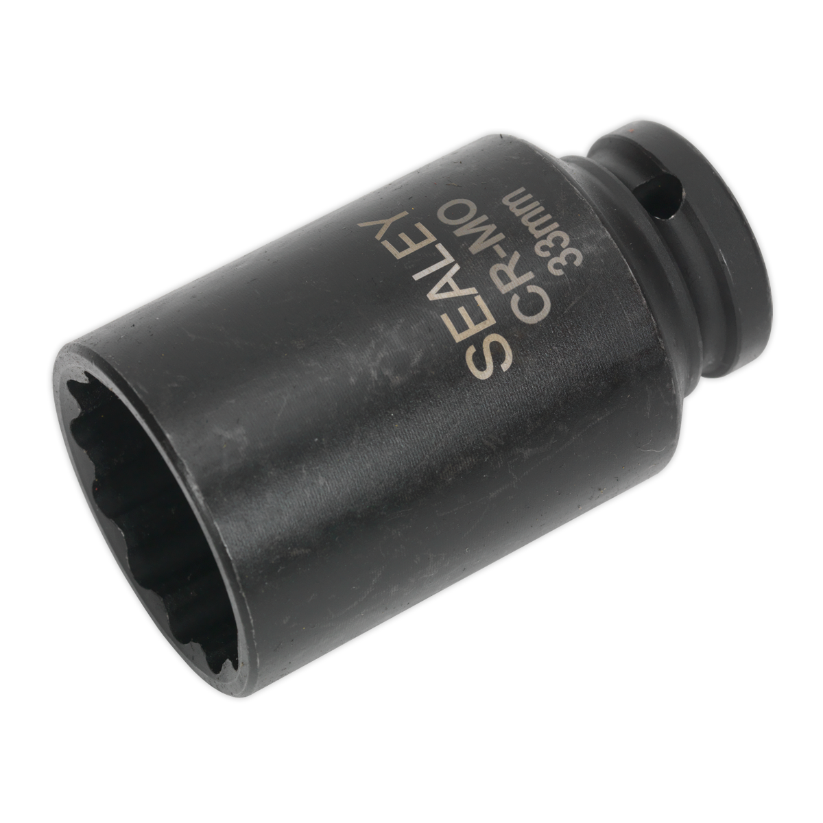Sealey SX0041 Impact Socket 33mm Bi-Hex Deep 1/2"Sq Drive