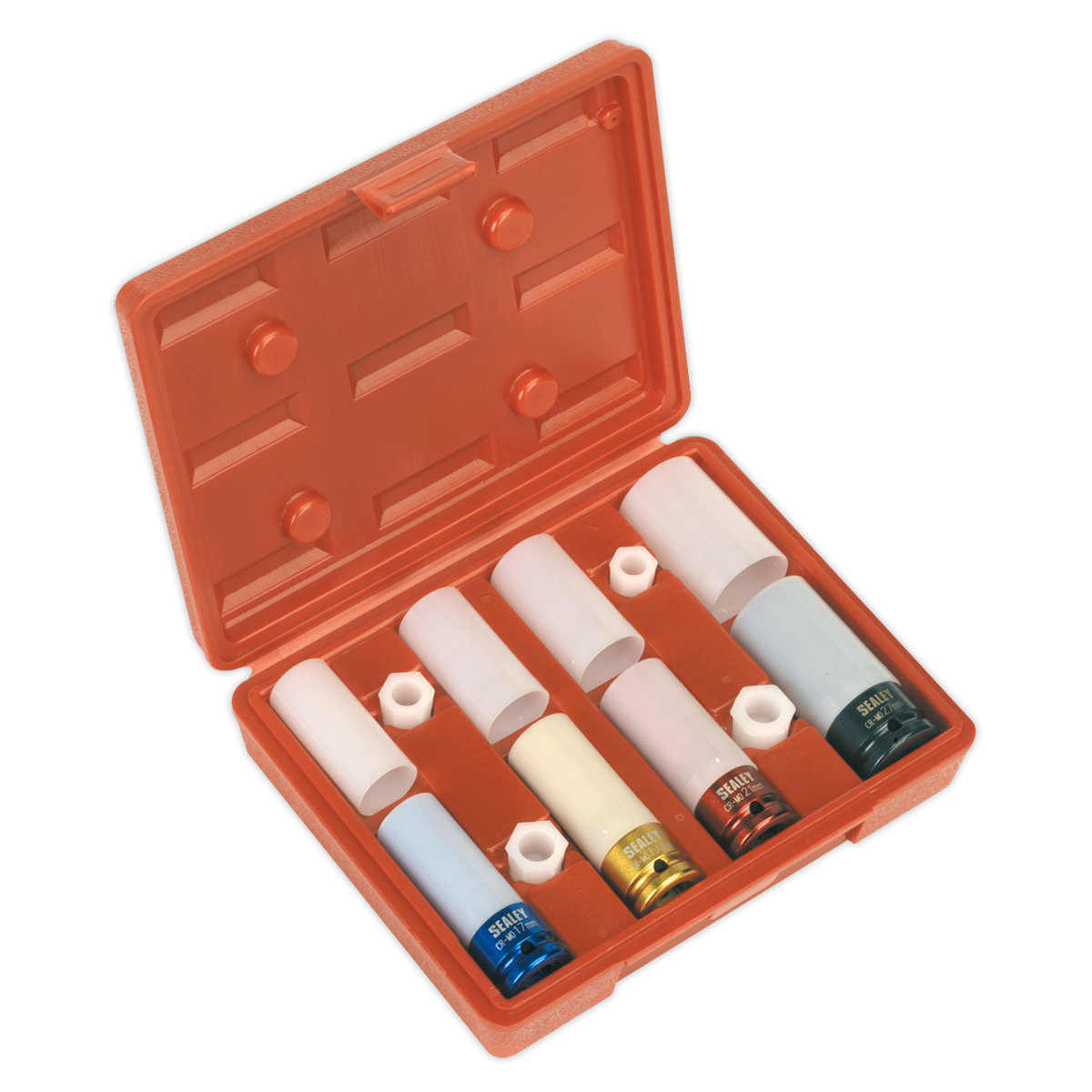 Sealey SX030 Alloy Wheel Impact Socket Set 1/2"Sq Drive 4pc