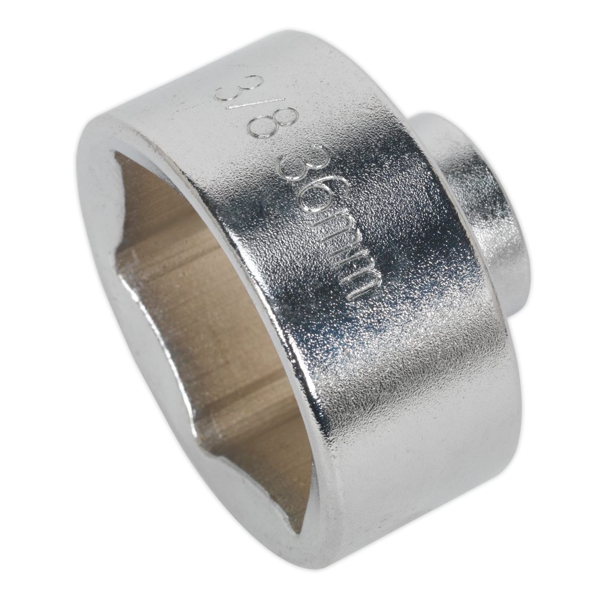 Sealey SX114 Low Profile Oil Filter Socket 36mm 3/8"Sq Drive