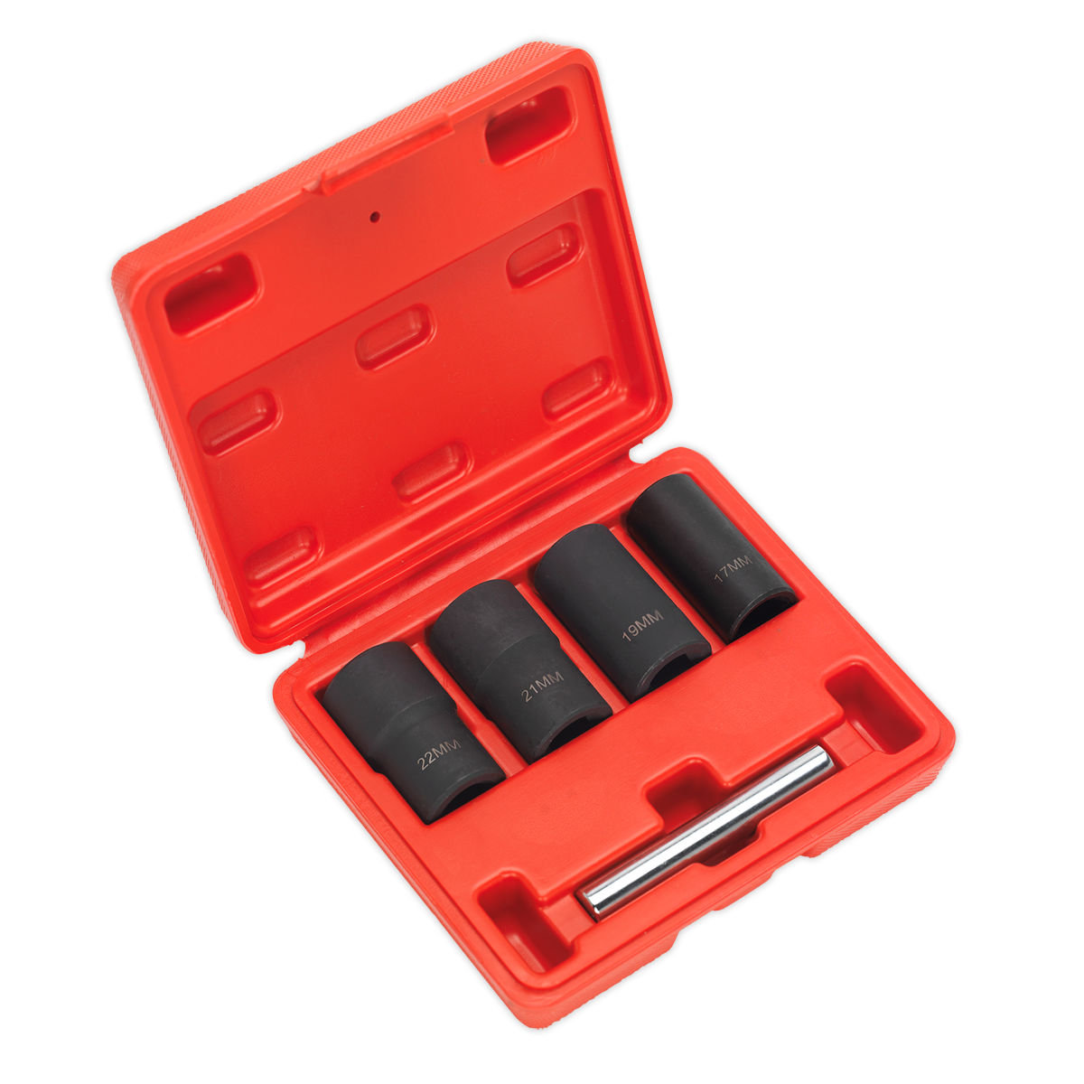 Sealey SX201 Locking Wheel Nut Removal Set 5pc 1/2"Sq Drive
