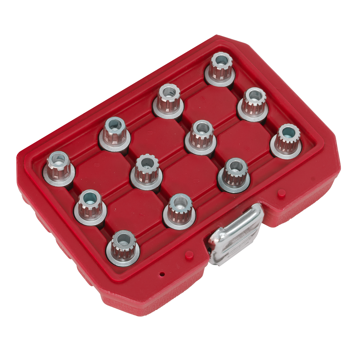 Sealey SX224 Locking Wheel Nut Key Set 12pc - VW
