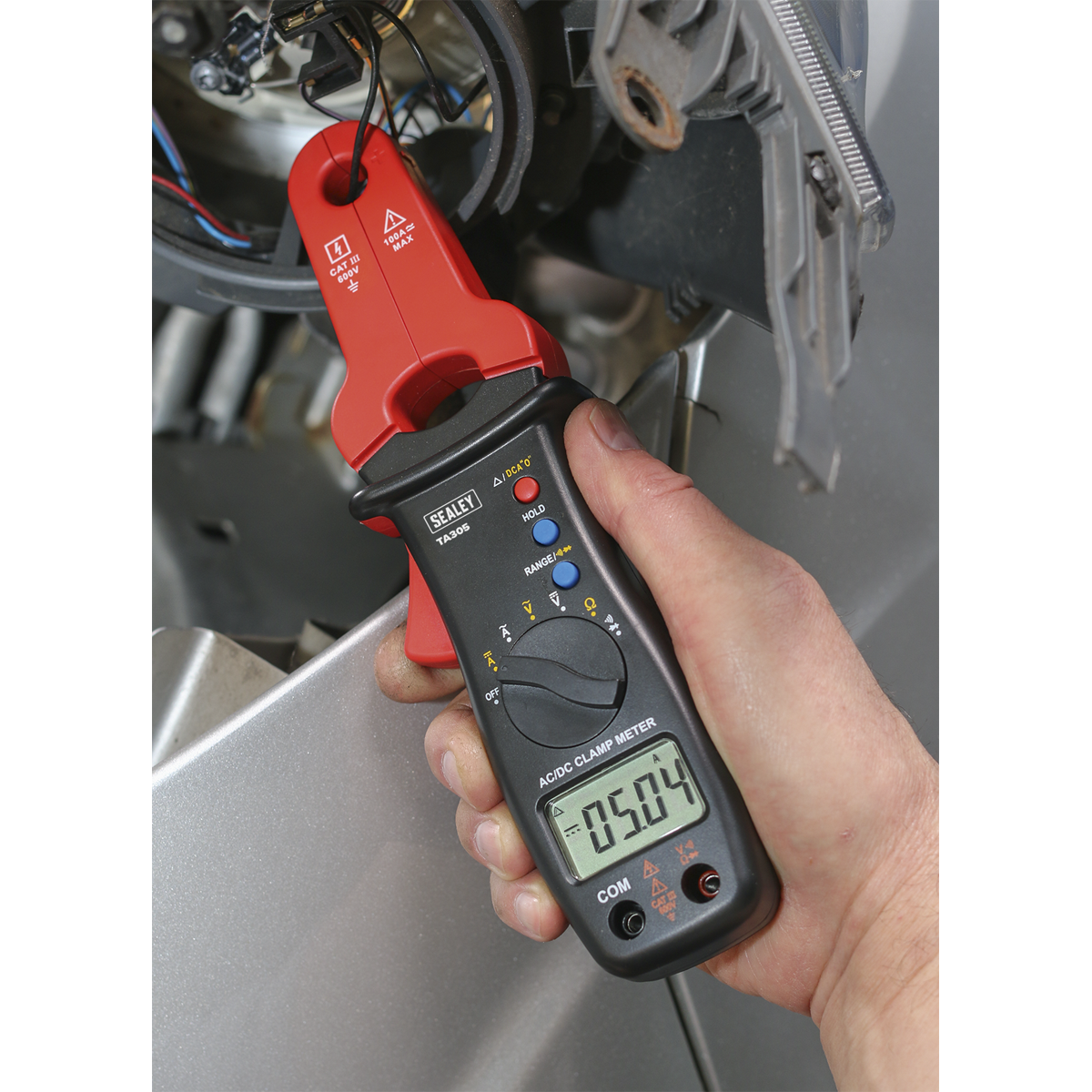 Sealey TA305 AC/DC Clamp Meter & Multimeter