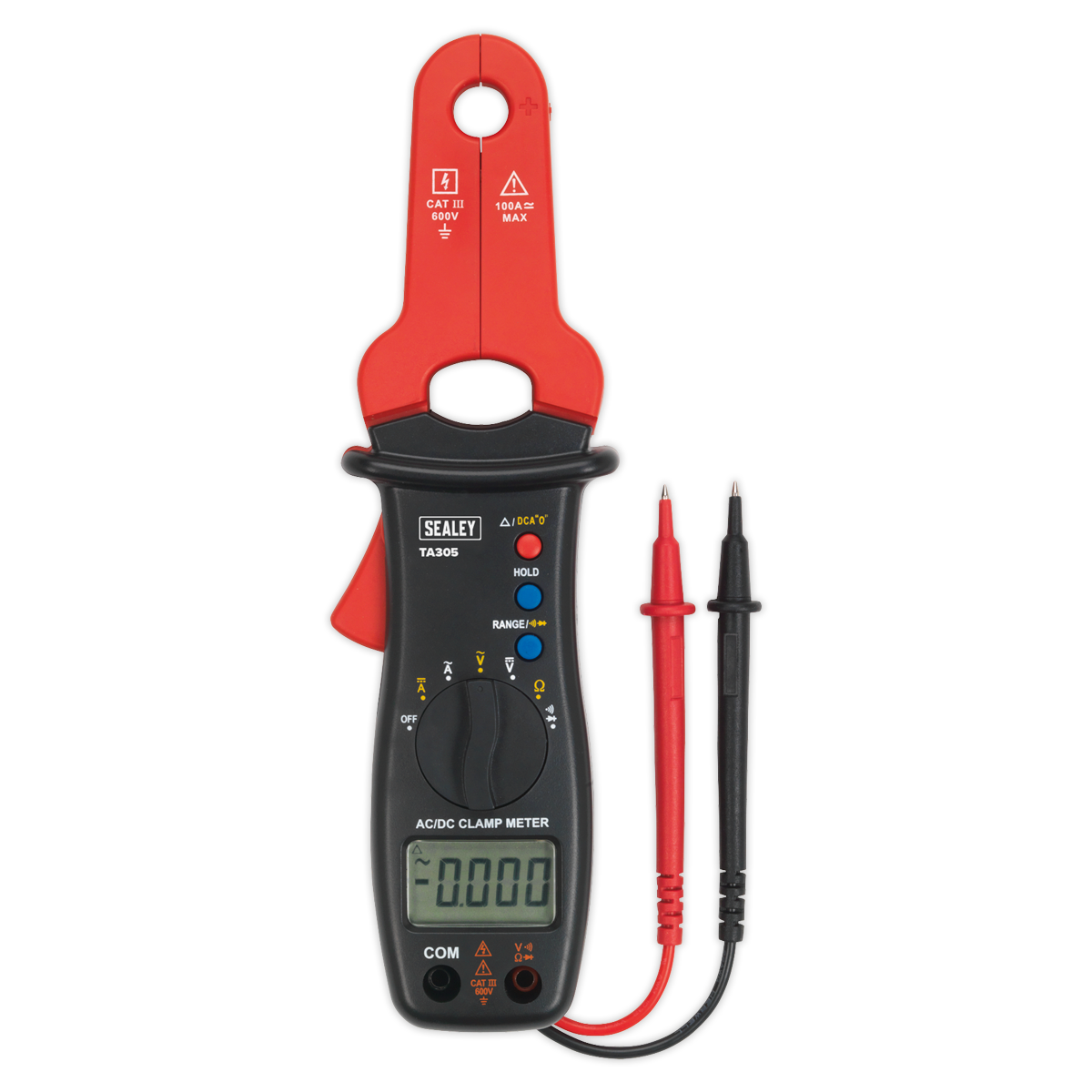 Sealey TA305 AC/DC Clamp Meter & Multimeter