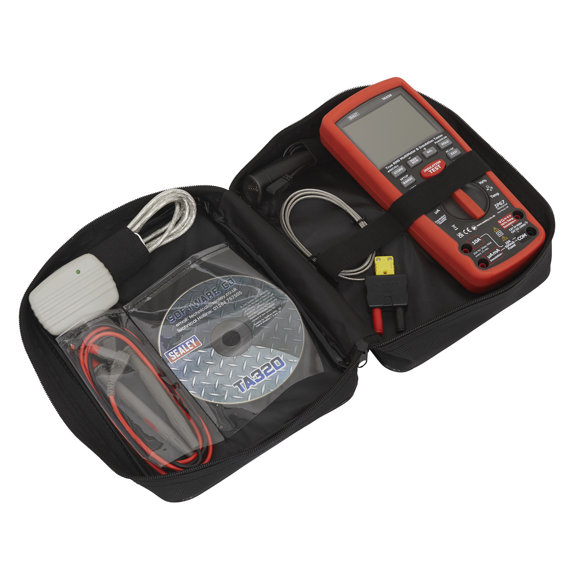 Sealey TA320 Digital Automotive Analyser/Insulation Tester - Hybrid Vehicles