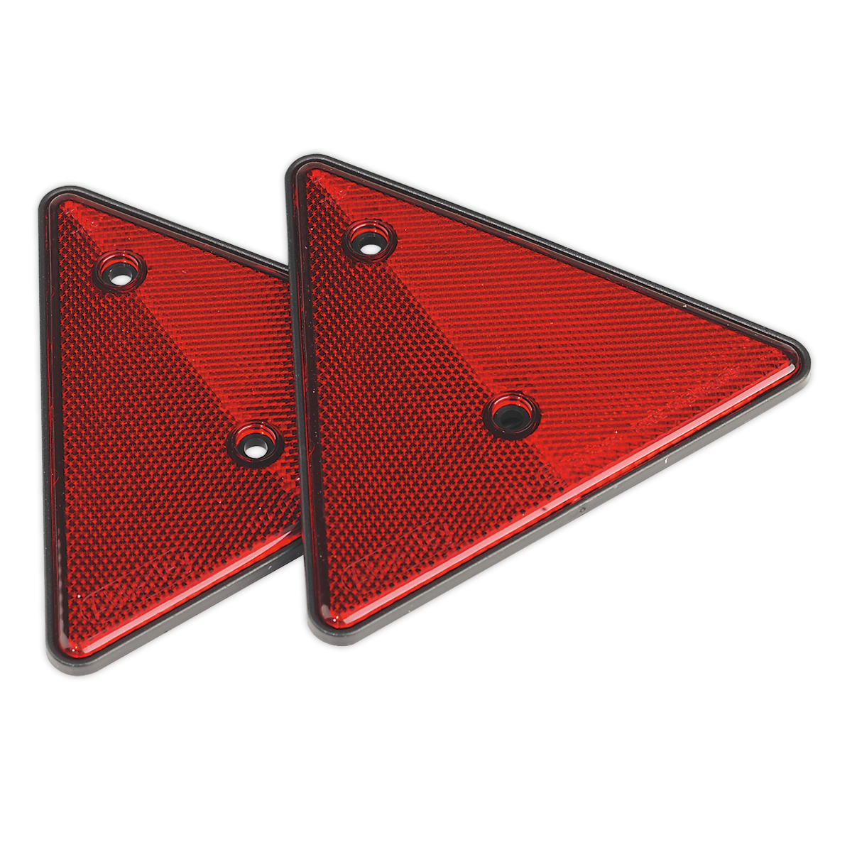 Sealey TB17 Rear Reflective Red Triangle Pack of 2