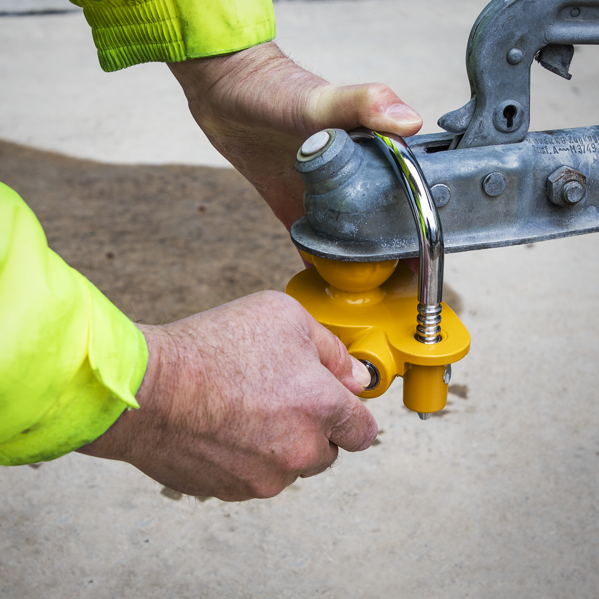 Sealey TB45 Tow-Ball Trailer Hitch Lock 50mm