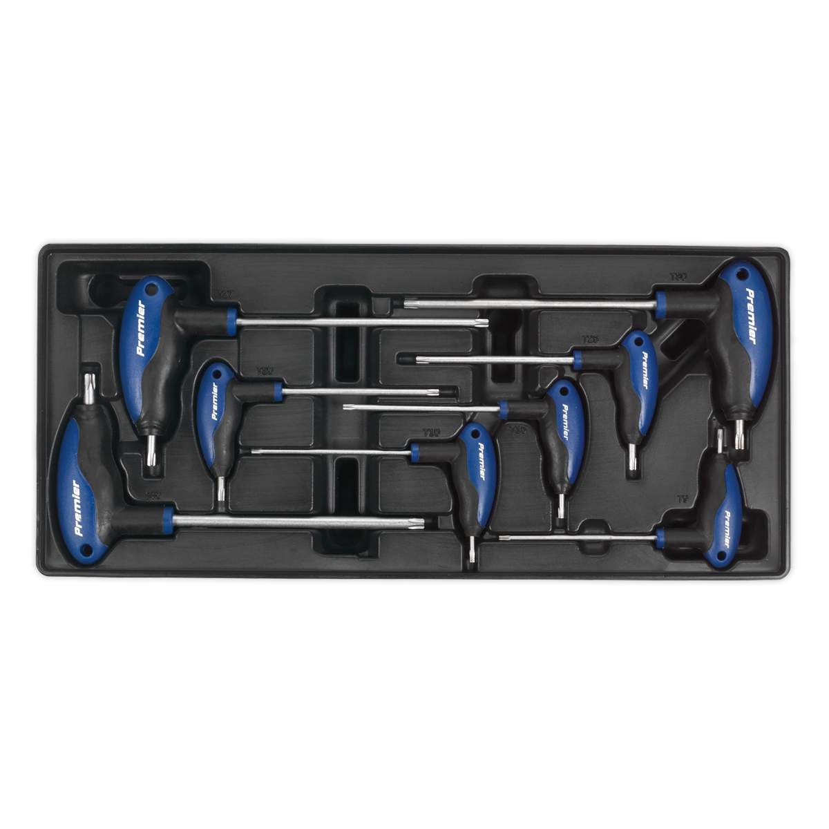 Sealey TBT05 Tool Tray with T-Handle TRX-Star* Key Set 8pc
