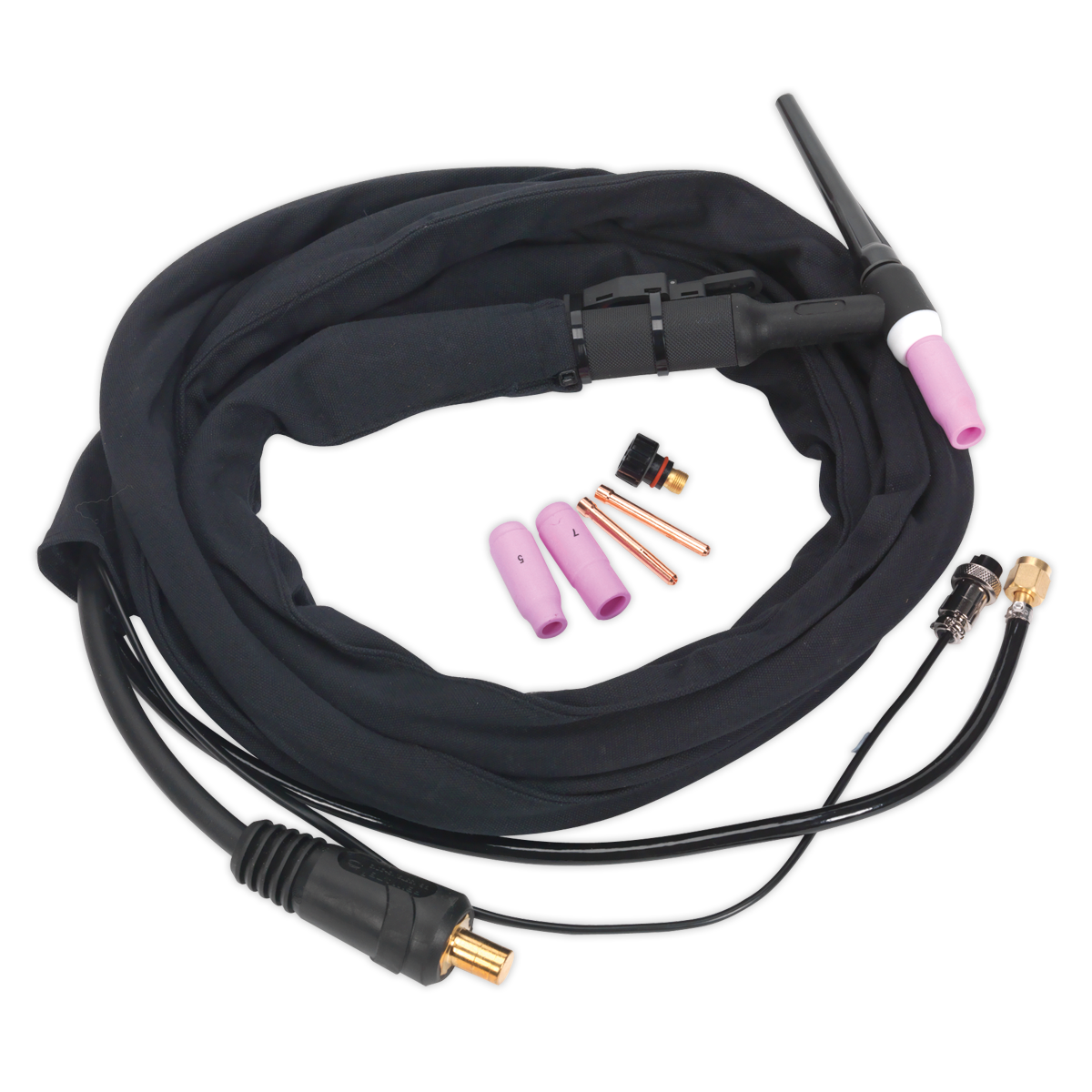 Sealey TIG12S Inverter TIG Welding Torch 25mm² with Push-Button