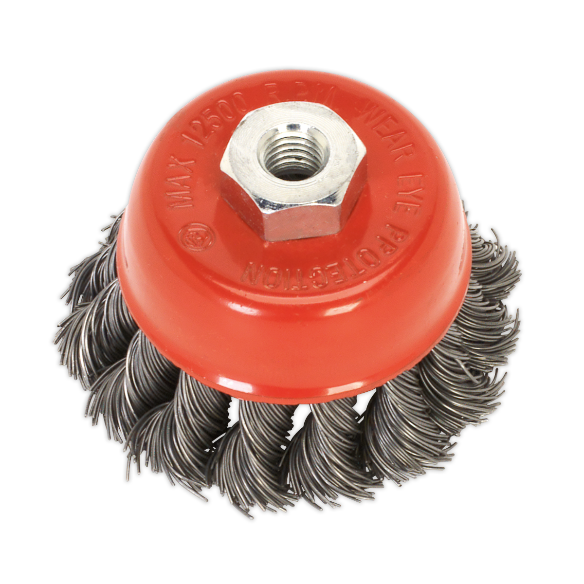 Sealey TKCB651 Twist Knot Wire Cup Brush Ø65mm M14 x 2mm