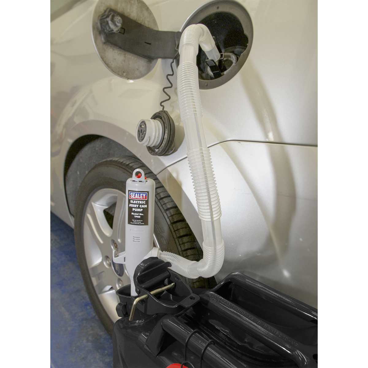 Sealey TP80 Jerry Can Pump Battery Operated