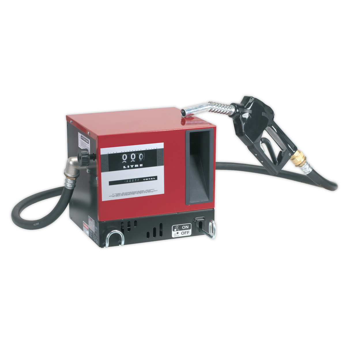 Sealey TP955 Diesel/Fluid Transfer System 56L/min Wall Mounting with Meter 230V