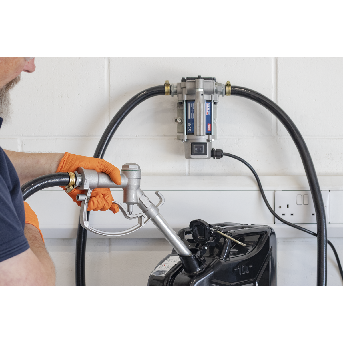 Sealey TP96 Diesel/Fluid Transfer Pump Portable 12V