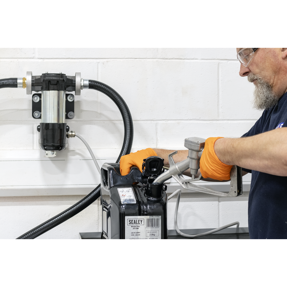 Sealey TP9824 Diesel & Fluid Transfer Pump 24V High Flow