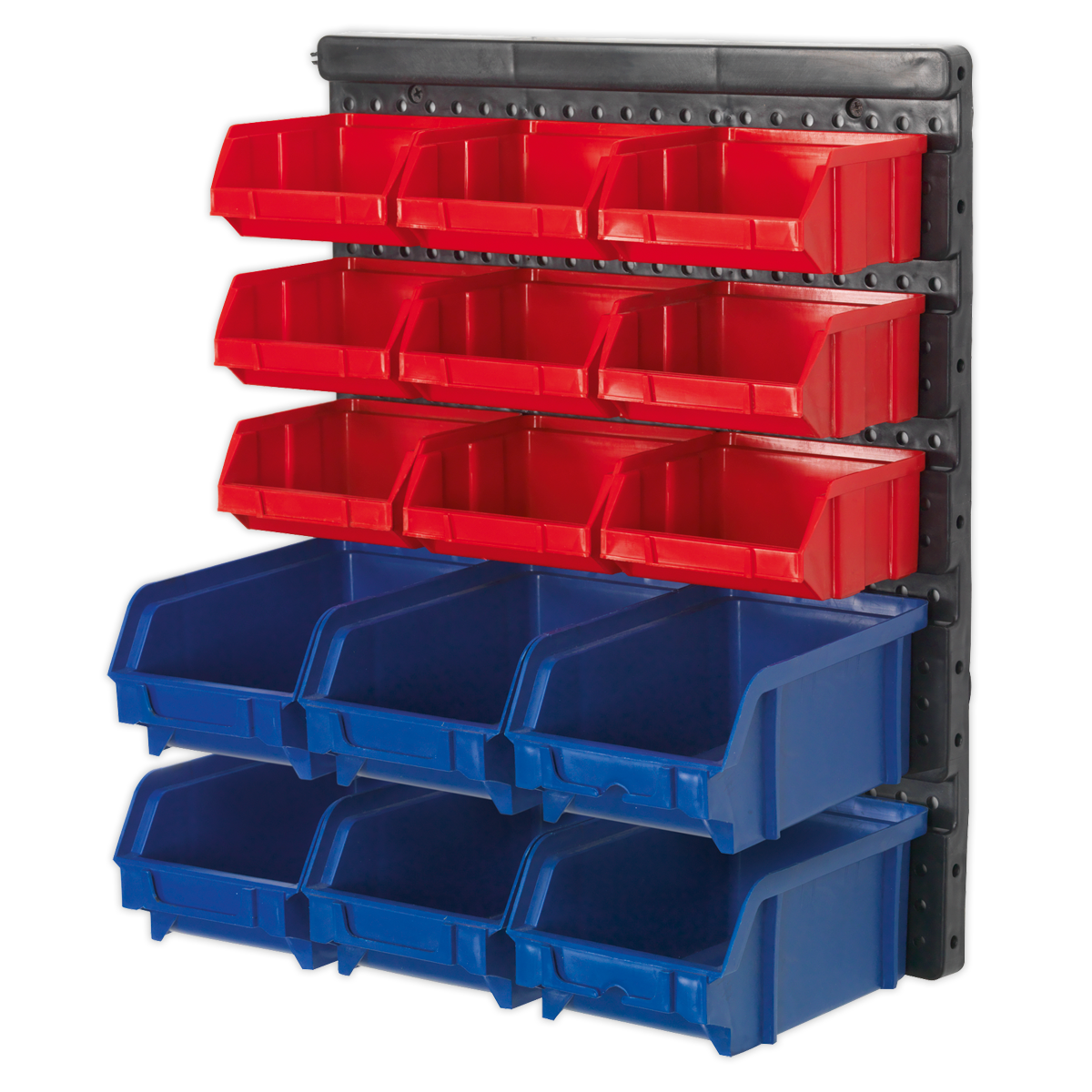 Sealey TPS1569WM Bin Storage System Wall Mounting 15 Bins