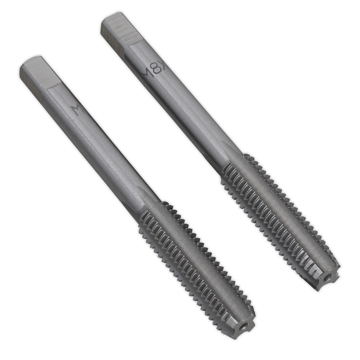 Sealey TSM8 Tap Set 2pc (Taper & Plug) M8 x 1.25mm