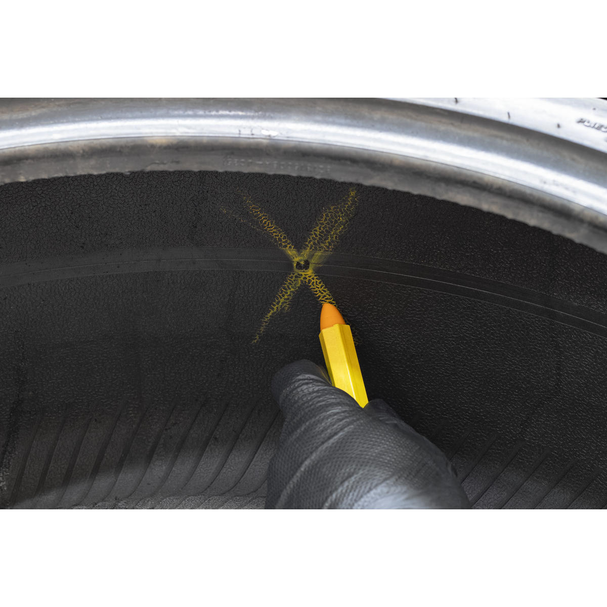 Sealey TST14 Tyre Marking Crayon - Yellow Pack of 6