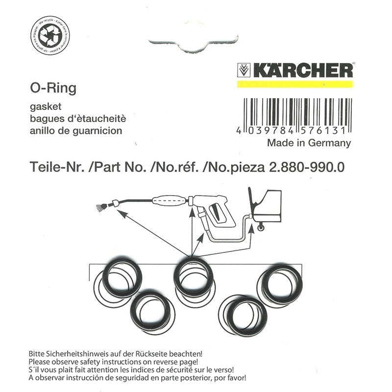 Karcher Spare part set O-Ring 5x