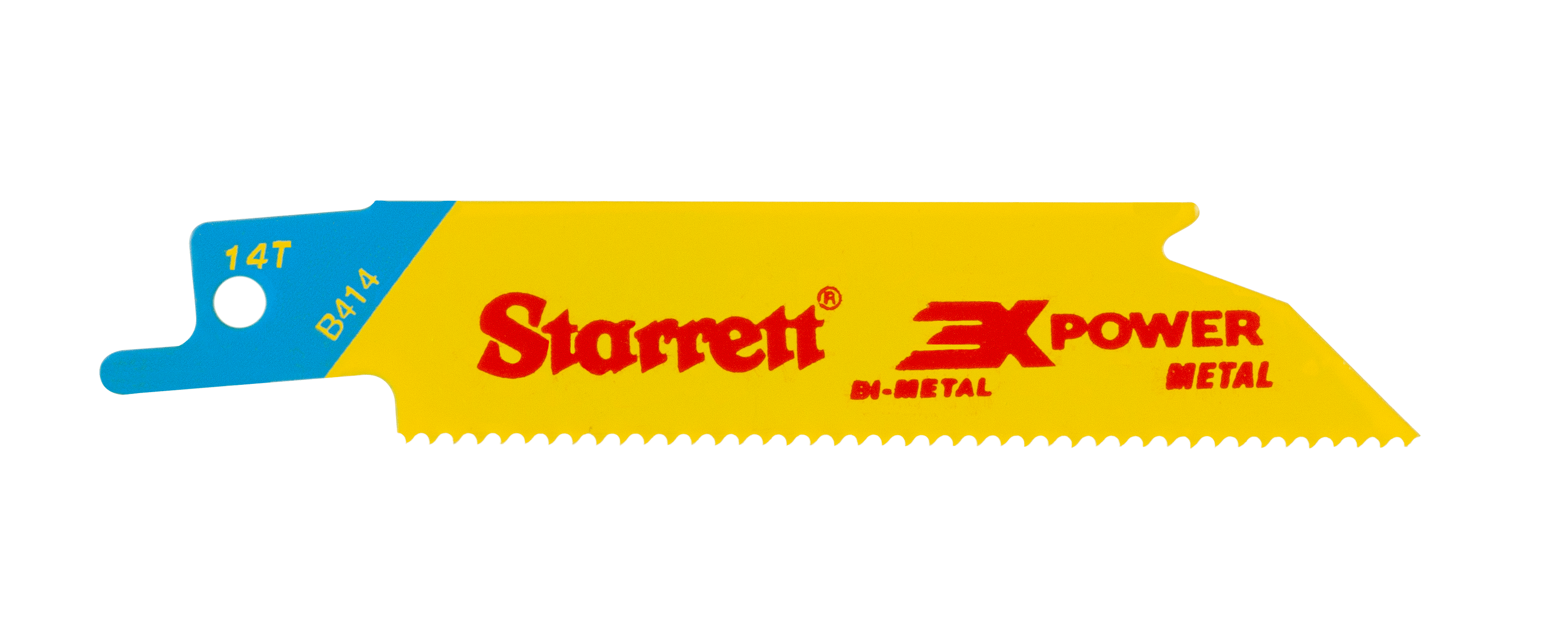 Starrett Metal Cutting Reciprocating Saw Blade B414-5 100 mm 4" 14 TPI (5 Pcs)