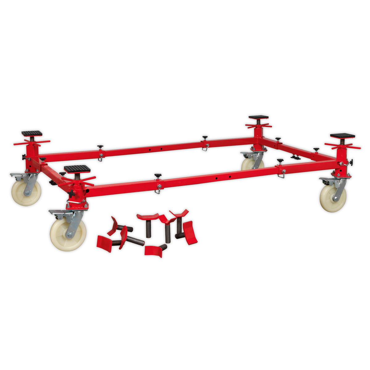 Sealey VMD002 Vehicle Moving Dolly 4 Post 900kg