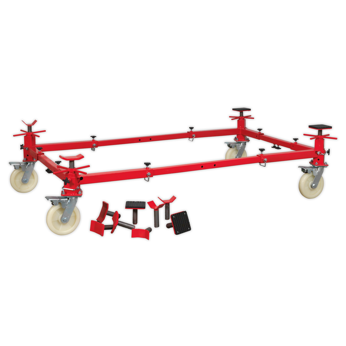 Sealey VMD002 Vehicle Moving Dolly 4 Post 900kg