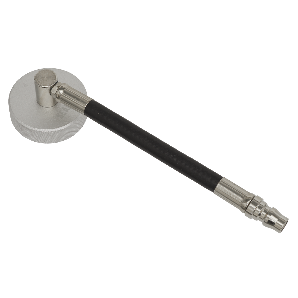 Sealey VS0204C4 Brake Pressure Bleeder Cap 45mm & Connector With Hose 90°