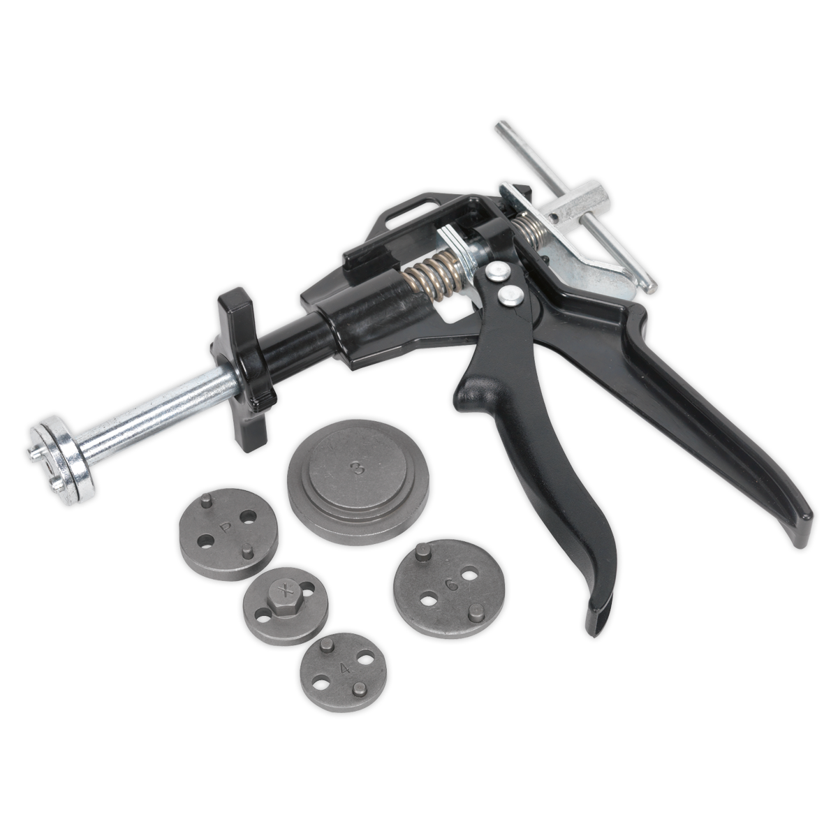 Sealey VS0211 Brake Piston Wind-Back Tool Kit 5pc
