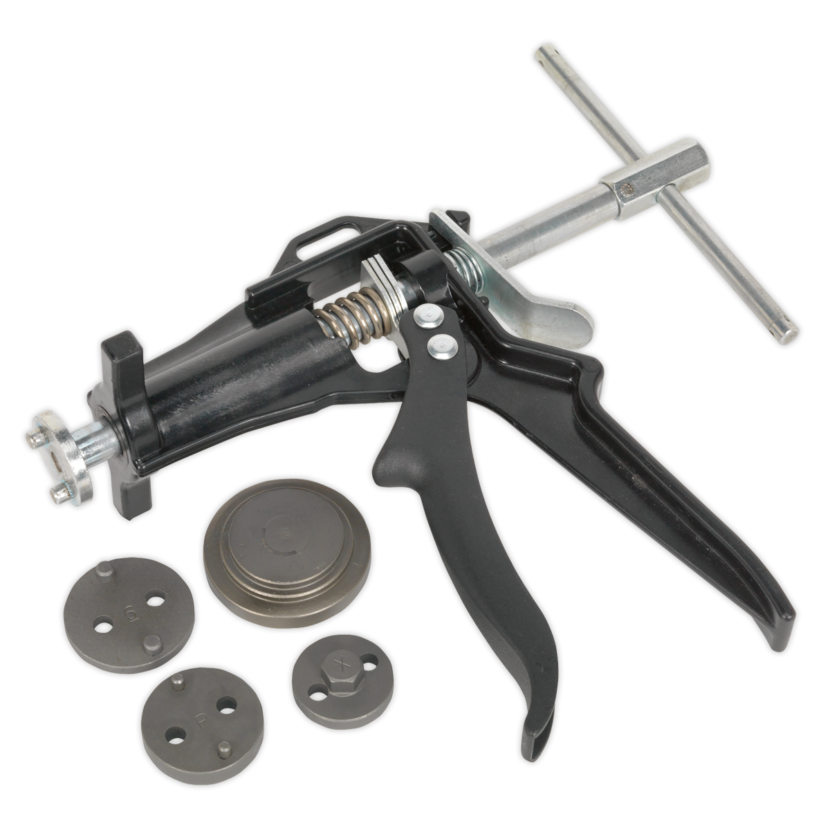 Sealey VS0211 Brake Piston Wind-Back Tool Kit 5pc