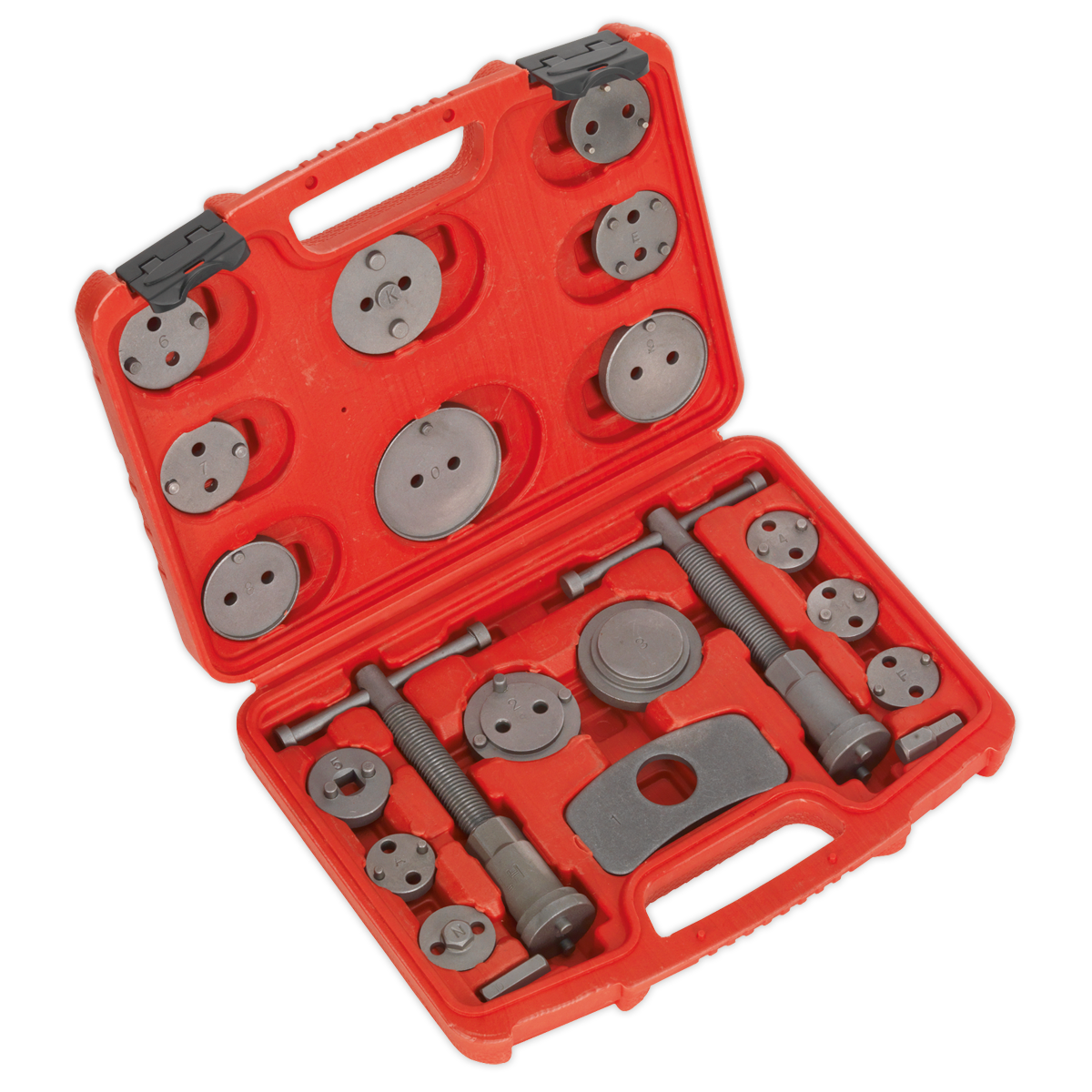 Sealey VS0282 Brake Piston Wind-Back Tool Kit 21pc